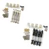 4Pcs Shock Absorber Damper with Extender for WPL C14 C24 MN D90 D91 D99S RC Car Accessories view 2
