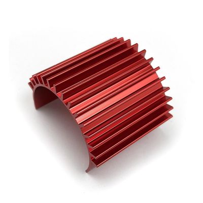 Compatible with WLtoy a949 a959 Radiator Motor Heat Sink Model Car Accessories Remote Control Car Models 380/385/390/395 Motor Cooling Heatsink(1PCS Red)