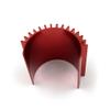 Compatible with WLtoy a949 a959 Radiator Motor Heat Sink Model Car Accessories Remote Control Car Models 380/385/390/395 Motor Cooling Heatsink(1PCS Red) view 3