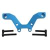 Aluminum Front Shock Tower Damper Plate Upgrade Part for Arrma 1/18 Typhon GROM MEGA 380 Brushed 4X4 Buggy, Replaces ARA2106 (Blue) view 1
