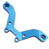 Aluminum Front Shock Tower Damper Plate Upgrade Part for Arrma 1/18 Typhon GROM MEGA 380 Brushed 4X4 Buggy, Replaces ARA2106 (Blue) view 3