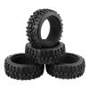 4Pc RC Buggy Wheels and Tyres with Hex 17mm Wheels Rims 1/8 Scale Off-Road Car for 1:8 RC On-Road Buggy Car view 2