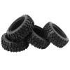 4Pc RC Buggy Wheels and Tyres with Hex 17mm Wheels Rims 1/8 Scale Off-Road Car for 1:8 RC On-Road Buggy Car view 4