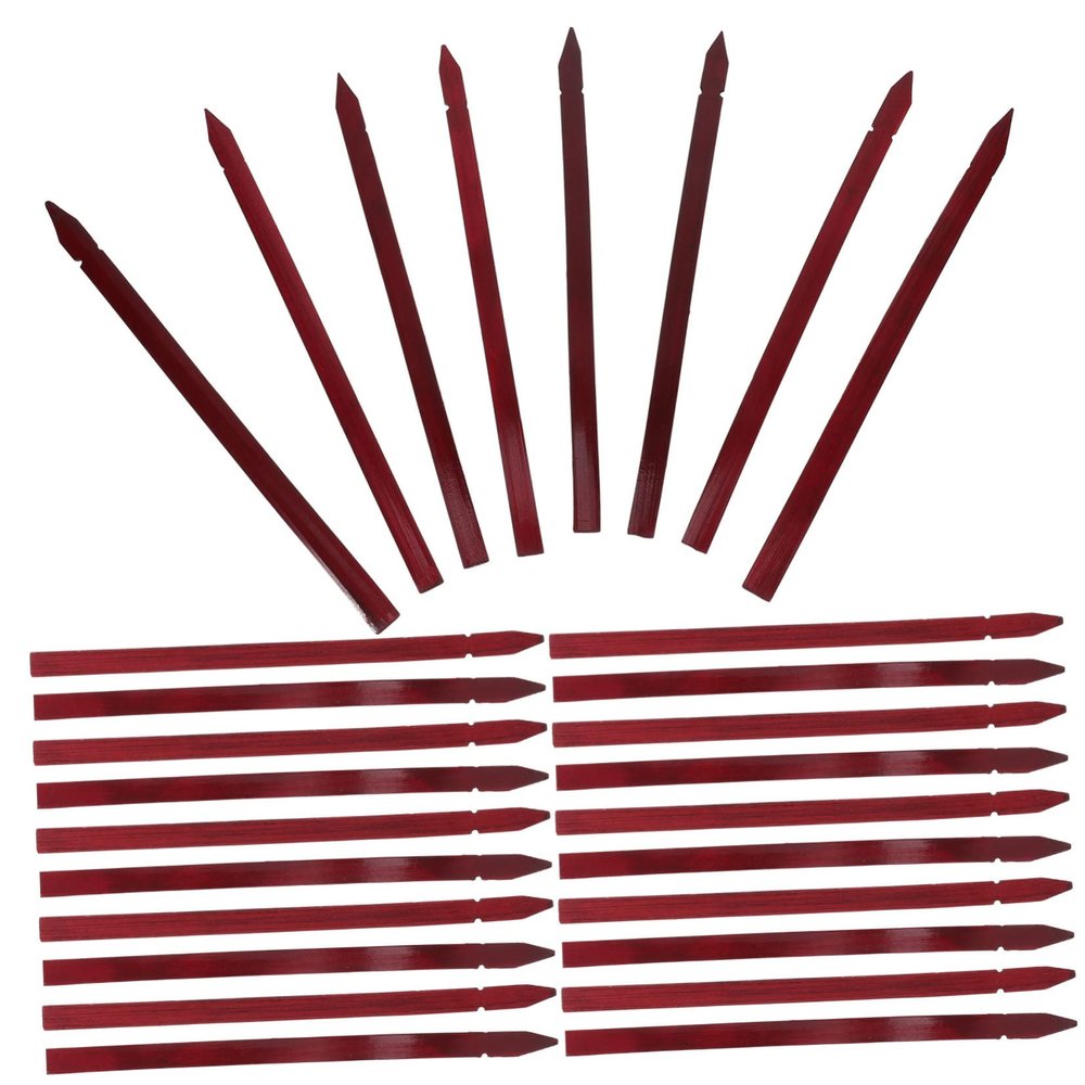 Abaodam 100pcs Blank Bamboo Fortune Telling Sticks Vintage Divination Game for Spiritual Practices and Home Decor Easy to Carry and Store for Family Gatherings and Temples