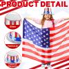 12 Pcs Independence Day Hat American Flag Top Hats Patriotic 4th of July Hats for Men Women Independence Memorial Day Party Costume Accessories view 3