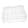 ARTIBETTER Acrylic Poker Chip Organizer Case Lid 200-Count Chip Storage Tray for Poker Table view 1