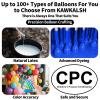 KAWKALSH 200pcs Sand White Balloons 5 Inch, Small Mini Latex Balloons for Party Birthday Baby Shower Anniversary Festival Arch Garland Decoration view 3