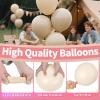 KAWKALSH 200pcs Sand White Balloons 5 Inch, Small Mini Latex Balloons for Party Birthday Baby Shower Anniversary Festival Arch Garland Decoration view 4