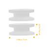 BESPORTBLE 100pcs Mini Plastic Belt Pulley Wheels Hole for Rc Cars Models and Educational Projects Lightweight Easy to Install Material view 2
