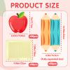 150Pcs Back to School Red Apple & Notebook Paper Plates with Pencil Napkins First Day of School Disposable Tableware Set for Graduation Kindergarten Preschool Party Supplies Table Decor, Serves 50 view 3
