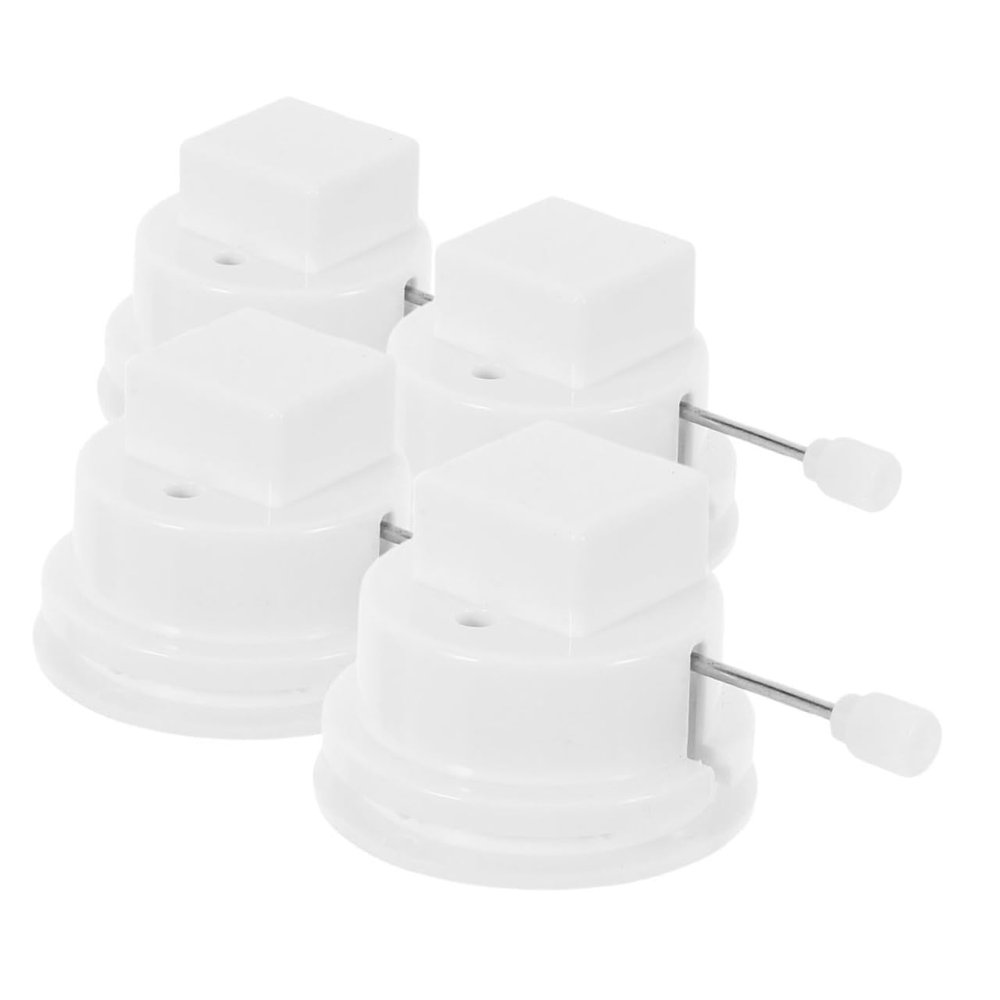 HOMSFOU Mechanical Winding System 4 Pack for Playthings Dolls Educational Toys No Batteries Needed
