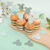 12Pcs Baby Bodysuit Cupcake Toppers - Welcome Baby Party Decorations,Gender Reveal Neutral Party Photo Props,Green Short Sleeve Onesie Cupcake Topper,Clothes Jumpsuit Birthday Supplies view 4