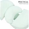 GLEAVI 1set Maternity Pillow for Pregnant Women Cooling Side Sleeping Waist Support Multi- for Soft Design view 4