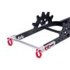 Aluminum Front Rear Bumper Bull Bars for 1/10 RC Crawler Car Axial SCX10 TRX4 LCG Chassis FJ40 Dodge Power Wagon Cab Upgrade DIY (Black) view 3