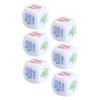 Abaodam 6pcs Acrylic Dice Bright Colors Housework Distribution Game Fun Daily Family Toy view 1
