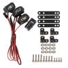RC Car Parts for Axial for Traxxas for TRX4 for TRX6 for SCX10 90046 AXI03007 for Wraith Gen8 VS4-10 RC Lights Spotlight 1/10 RC Car Crawler Parts(Size 4 4pcs) view 1
