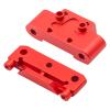 Aluminum Front Bulkhead Metal for RC Car for Losi Micro-B & Micro-T  Durable CNC Upgrade Parts RC Car Accessories for Performance & Replacement (Red) view 4