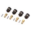 4PCS 4mm Widen Brass Wheel Hex Adapter Axial SCX24 1/24 RC Crawler Sturdy view 3