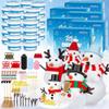 60 Pack Snowman Kit, Christmas Crafts for Kids DIY Kit Bulk, Build a Snowman Set Indoor Decor, Christmas Creative Air Dry Modeling Clay, Xmas Activities Family School Party Snowman Making Supplies view 1
