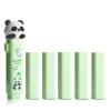5 +1 Pack Cute Cartoon Erasers Set Rubber Pencil Erasers for Kids Students Office School Supplies (Green Panda) view 1