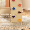 feneihe Indoor Playground, 9-in-1 Indoor Jungle Gym, Baby Jungle Gym Indoor with Slide, Climbing Rock, Swing, Crawling Ladder Perfect for Active Fun & Skill Development, Best Gift for Ages 3-8 Multic view 4