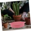 Abaodam 2pcs Soil Sieve Mesh Garden Soil Sifter Plastic Sifting Pans Multi-use for Gardening Easy-Clean view 3