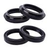 YuOdZe 43x53x9.5/11 Front Fork Suspension Damper Oil Seal 43 53 Compatible with 125 200 RC125 RC200 RC250 Motorcycle(2pcs Seal 2pcs Cover) view 2