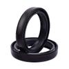 YuOdZe 43x53x9.5/11 Front Fork Suspension Damper Oil Seal 43 53 Compatible with 125 200 RC125 RC200 RC250 Motorcycle(2pcs Seal 2pcs Cover) view 4