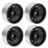 1.9 Inch 10 Hole Hub Rust Resistant Wheel Rims for AXIAL SCX10 Climbing Car (Black) view 3