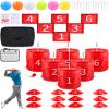 Backyard Golf Game, Portable 6 Hole Outdoor Golf Course for Indoor & Outdoor Play, Yard Golf Practice Game Gifts for Family and Adults, Lawn Beach Yard Park Golfgame for Adults - No Clubs view 1