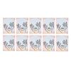 10 Sets Abstract Minimalist Face Cake Decorations, DIY Face Lines Cake Toppers for Ladies Birthday Wedding Party, Acrylic Material, Safe and Eco Friendly view 1