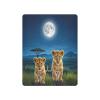 Kigai Cute Lions Baby Crib Sheet for Boys and Girls Jersey Knit Fitted Crib Sheet for Standard Baby Bed Toddler Mattress Cover Cozy Soft Breathable, 28x52 inch view 2
