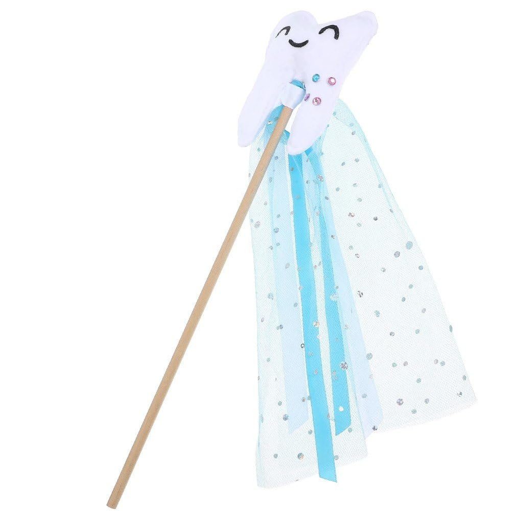 pp supm Teeth Shaped Fairy Sticks, Fairy Wand Toys Angel Wand Angle Fairy Sticks Lovely Teeth Fairy Sticks for Party