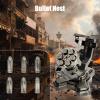 CNMZTRPG Bullet Nest Dice,Insane Bullet dice Revolver,Metal Dice Set for DND with Spinning Revolver Cylinder Container, Dice for D&D, or Crime Theme Tabletop Games (D00, Silvery) view 3