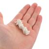 LUOZZY 1pc Mini Architectural Landscape Sculpture White Model Sand Table for Education Planning Creative Display Design Art Craft view 3