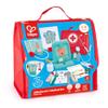 Hape Doctor's Set Realistic Doctor's Case with Functional Accessories, X-Ray Machine, Blood Pressure Monitor, from 3 Years view 2