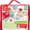 Hape Doctor's Set Realistic Doctor's Case with Functional Accessories, X-Ray Machine, Blood Pressure Monitor, from 3 Years view 3