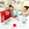 Hape Doctor's Set Realistic Doctor's Case with Functional Accessories, X-Ray Machine, Blood Pressure Monitor, from 3 Years view 4