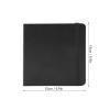 Yosoo Watercolor Drawing Pad, 30 Sheets 300GSM Sketch Pigment Pape Daily and Travel Use 15x15cm Colored Pencil Pen Ink Charcoal (Black) view 2
