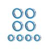 for Traxxas 1/16 for E-Revo for Slash for Rally for Summit 8PCS Rubber Sealed Ball Bearing Kit RC Car Upgrades Parts Accessories RC Car Repair Kit view 1
