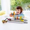 Hape Repair and Washing Station - Workshop and Car Wash Toy for Children, Lifting Platform, Tow Truck, Vehicles, Railway Accessories, Role Play for Children from 3 Years view 3