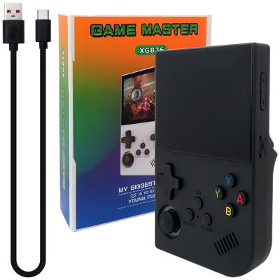 2025 New XGB36 Handheld Game Console, 3.5 Inch HD, Portable Retro Game Console 64G, for G-AME boy Birthday Gifts Presents, 30+ Classic Simulators to Play Classic Nostalgic Games