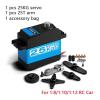 1X Coreless servo 25kg 35KG high speed servo pro digital and Stainless Steel gear servo servo for Robotic DIY,RC car(DS3225 Pro -180) view 2