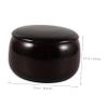 Abaodam Go Chess Storage Case Antidrop Protection Capacity Bamboo Chess Jar Baduk Gobang Organizer Lid view 2