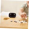 Abaodam Go Chess Storage Case Antidrop Protection Capacity Bamboo Chess Jar Baduk Gobang Organizer Lid view 4