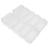 Yardwe Portable Poker Chip Holder Sturdy Plastic Poker Chip Case Lid for Easy Viewing view 1