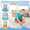 FCSONU Kids Magnetic Color Matching Puzzle Board Toys, Toddler Montessori Toys for 3 4 5 6 Years Old Boy Girls Birthday Gifts, Wooden Sensory Autistic Puzzle Maze Game Age 3-6, Preschool Activities view 2