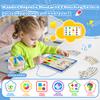 FCSONU Kids Magnetic Color Matching Puzzle Board Toys, Toddler Montessori Toys for 3 4 5 6 Years Old Boy Girls Birthday Gifts, Wooden Sensory Autistic Puzzle Maze Game Age 3-6, Preschool Activities view 3