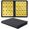 16 Pocket Card Binder,1280 Pockets Ringless Trading Card Binder,Premium Zipper Card Album Folder for TCG,MTG,Game&Sports Cards(BLACK) view 1