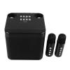 Karaoke Speakers, Portable Mini Karaoke Machine Bluetooth Speaker with 2 Wireless Microphones for Home Party Camping view 1